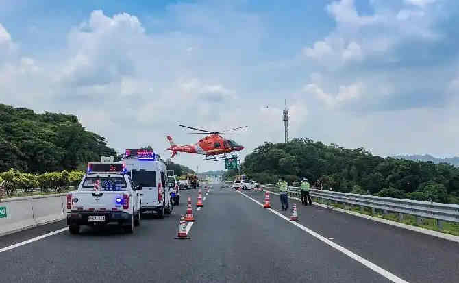 会昌高速公路汽车救援案例